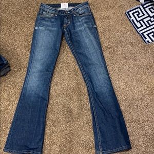 Boot cut jeans